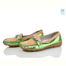 Мокасины DeMur 1009-22 green