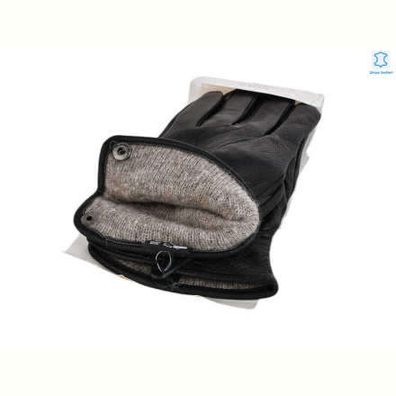 Перчатки PAIDI 61-3 black олень