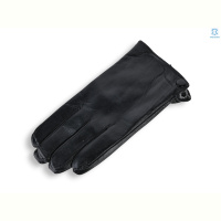 Перчатки Королева GN06-01М шкіра махра black