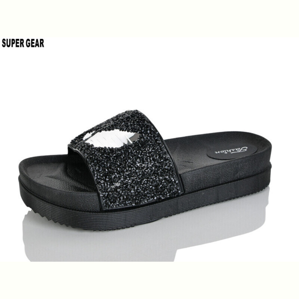 Шлепки Super Gear 01-752 black