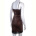 Платье Vande Grouff 972 brown