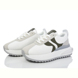 Кроссовки Violeta 136-36-1 white-green