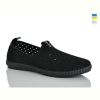 Слипоны DeMur 6526 чорний