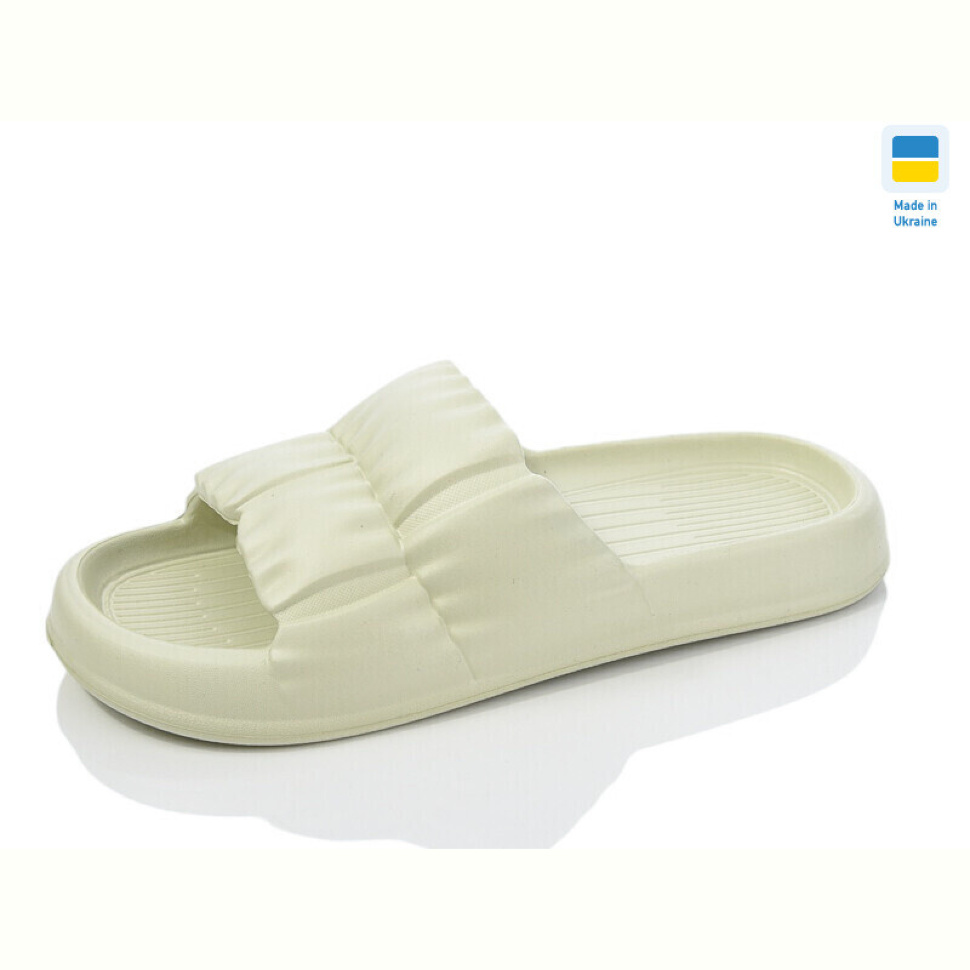 Шлепки Inblue Ірис оливка