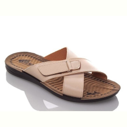 Шлепки DeMur M6377 beige