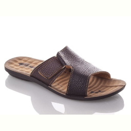 Шлепки DeMur P5321 black-brown