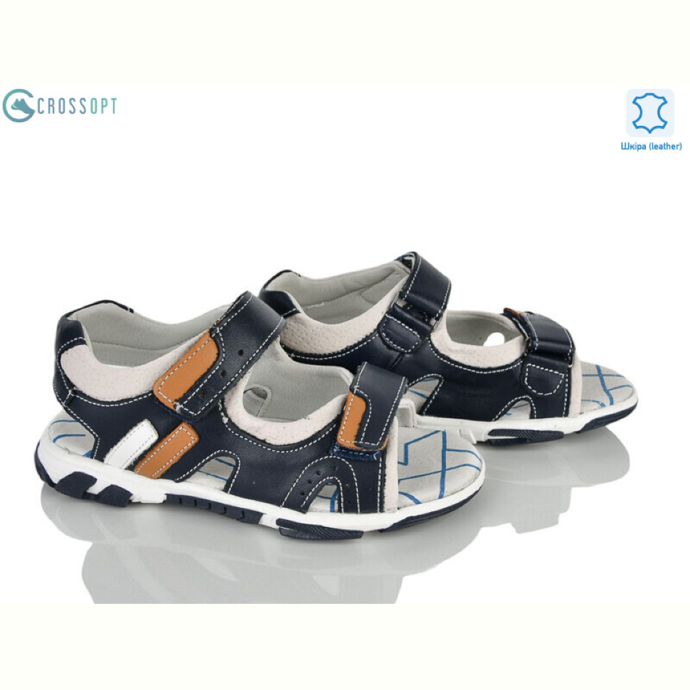Сандалии CROSSOPT Z625 blue-camel