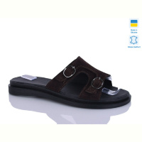 Шлепки Sali 111 корич.з.