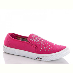 Слипоны Makers Shoes Somex камни малин