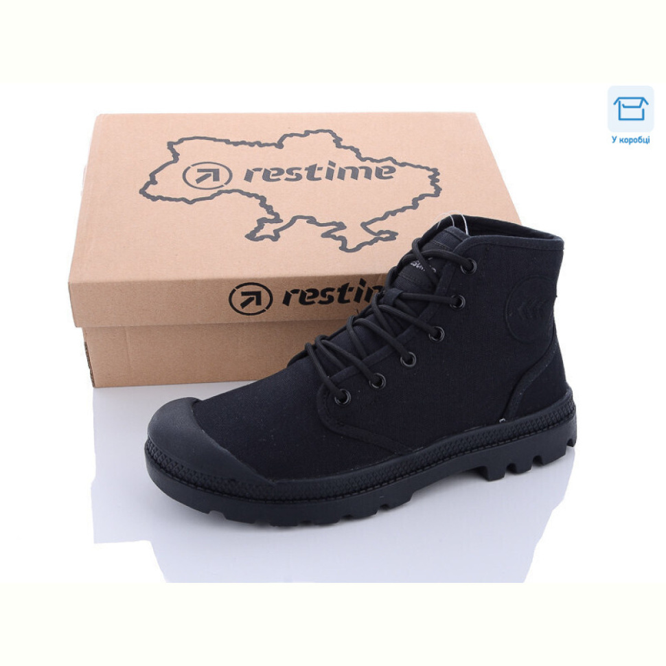 Кеды Restime HMB23444 black