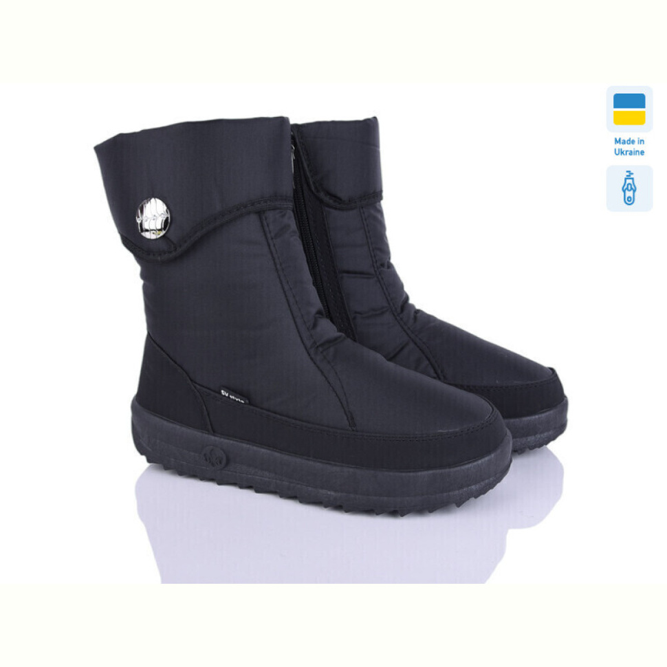 Дутики Favorit 702-3 чорний