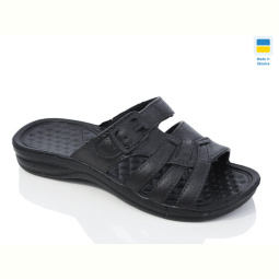 Шлепки Lot Shoes N29 чорний