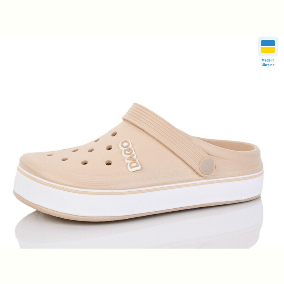 Кроксы Lot Shoes N419 св.беж