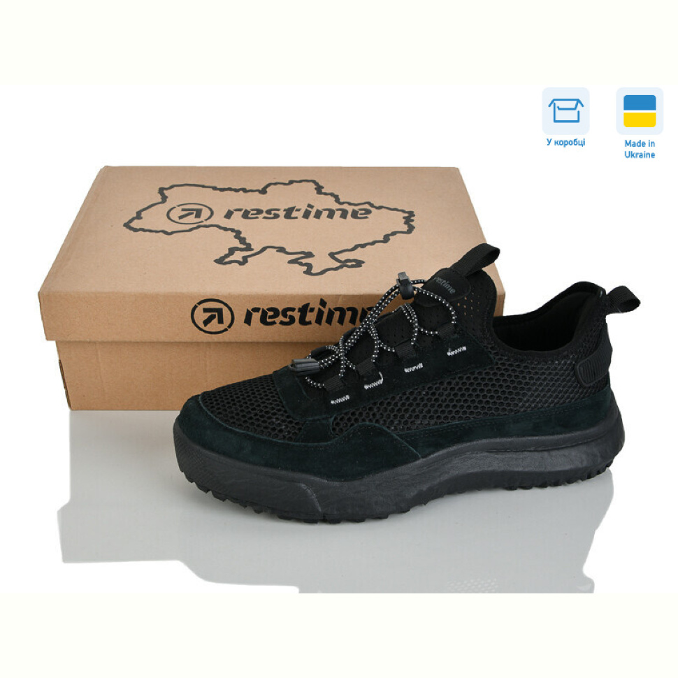Кроссовки Restime KML26802 black
