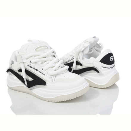 Кроссовки Violeta 136-27 white-black