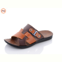 Шлепки Jumay SP шкіра пряжка коричневий