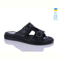 Шлепки Sali 112 чорний к.