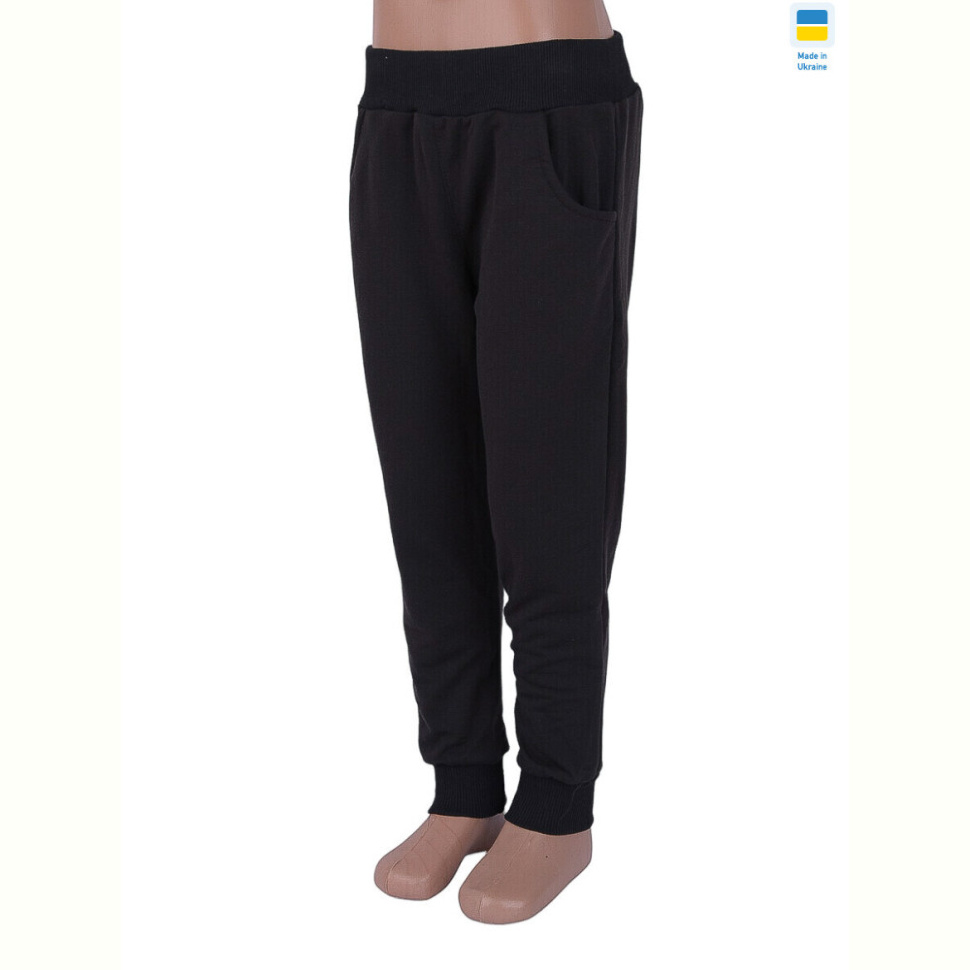 Спортивные брюки Obuvok 06881-7 black (122)