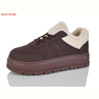 Кроссовки QQ&Панда T018 d.brown
