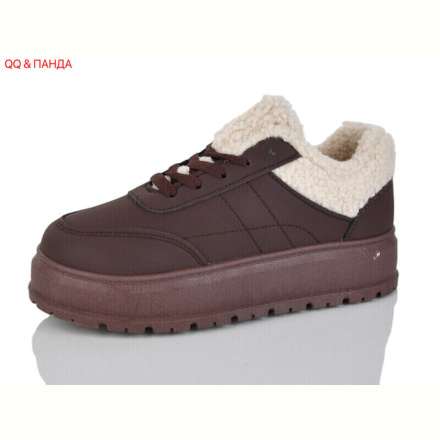 Кроссовки QQ&amp;Панда T018 d.brown