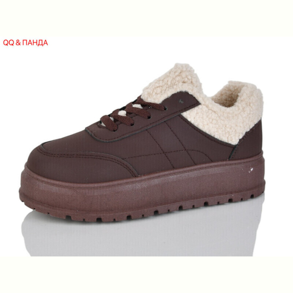 Кроссовки QQ&Панда T018 d.brown