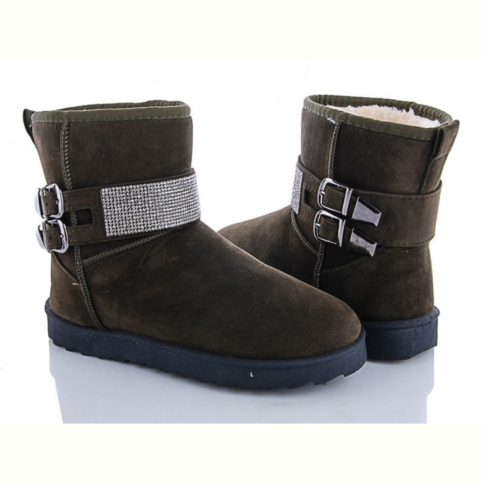 Угги Class Shoes 829-2 зеленый