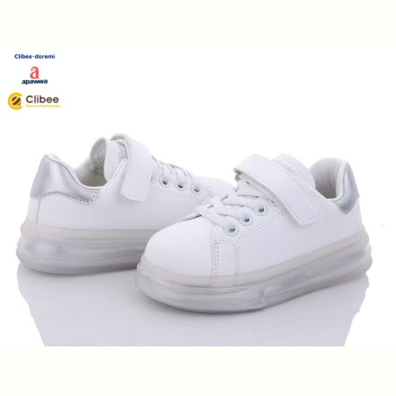 Кроссовки Clibee-Doremi TG-01-2 white-silver