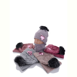 Шапка Red Hat KA477 комплект mix