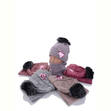 Шапка Red Hat KA477 комплект mix