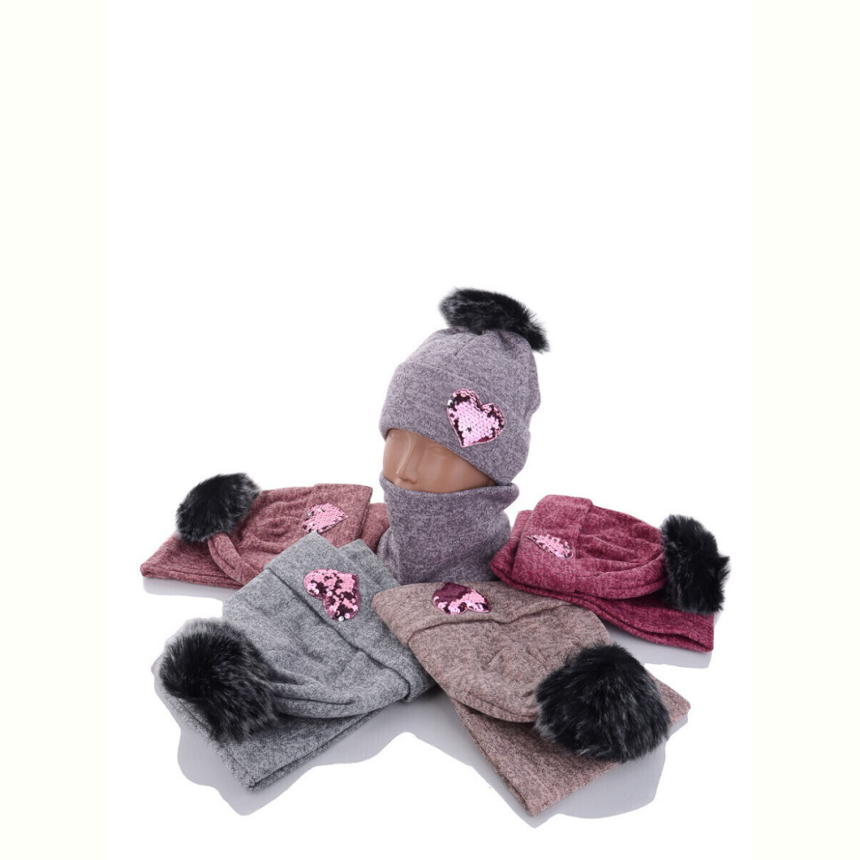 Шапка Red Hat KA477 комплект mix