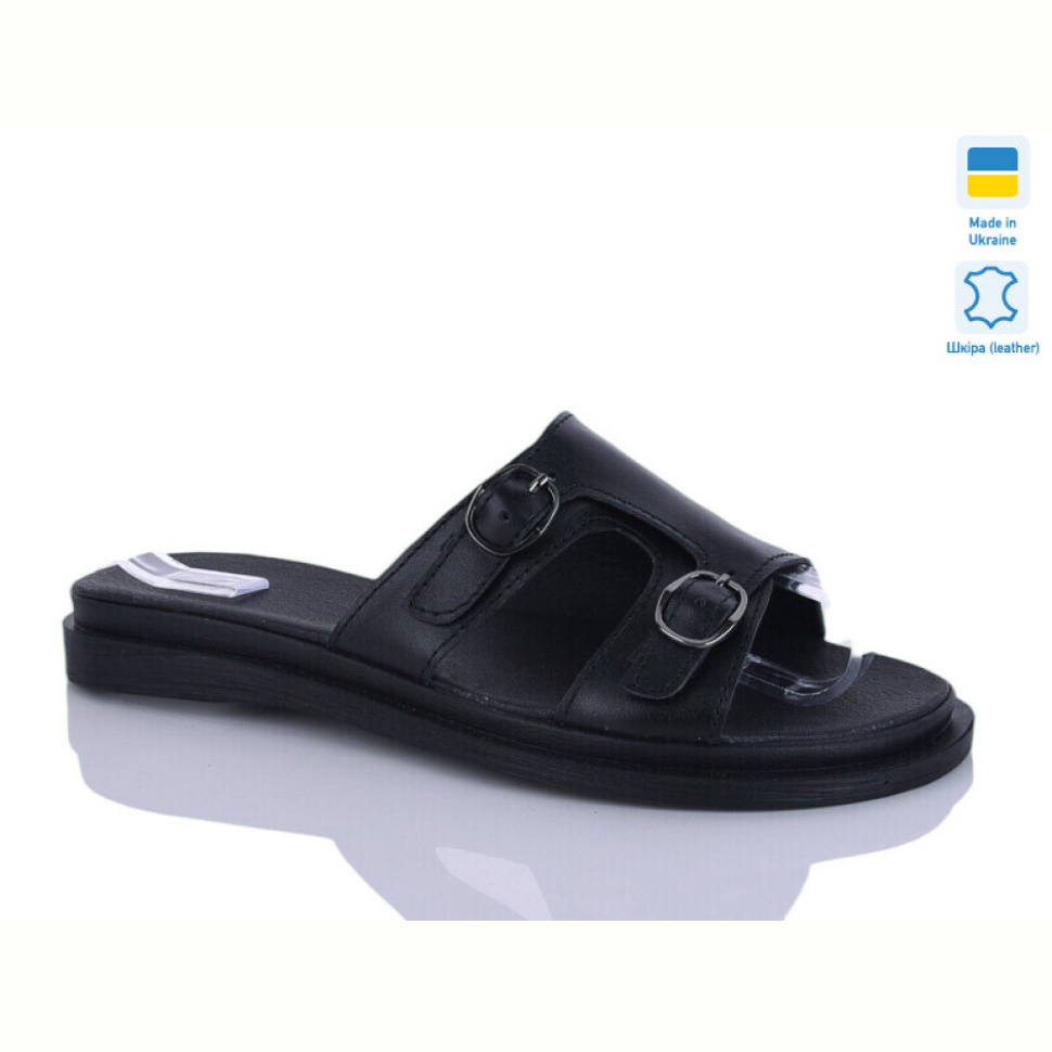 Шлепки Sali 111 чорний к.