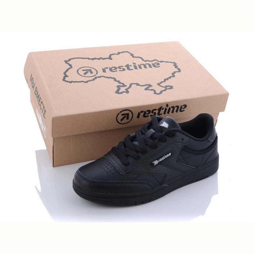 Кроссовки Restime PWB23827 black Кроссовки Restime PWB23827 black
