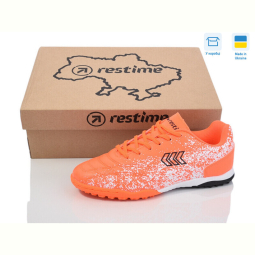 Футбольная обувь Restime DW024406-1 orange-white
