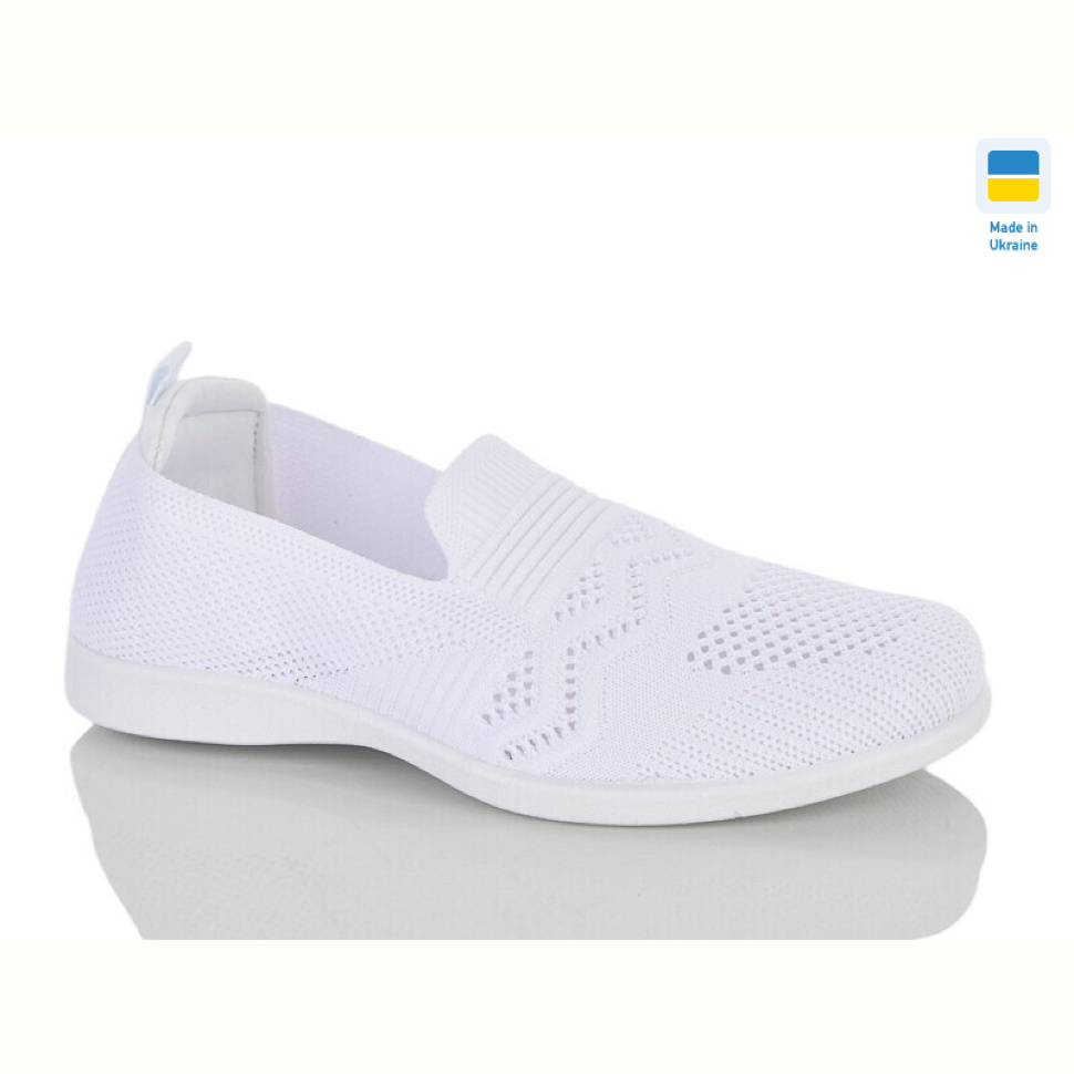 Слипоны DeMur W6722 білий