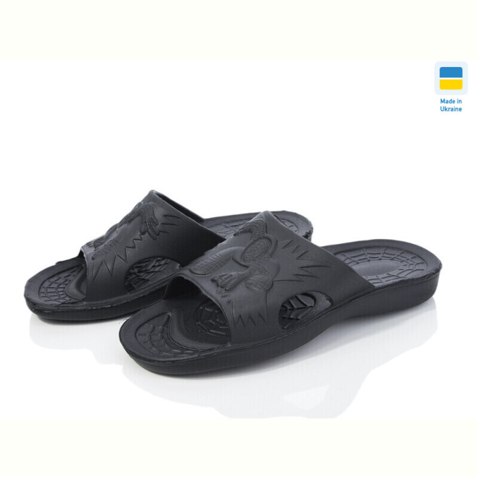 Шлепки Vladimir Cross SV008 чорний павук Шлепки Vladimir Cross SV008 чорний павук