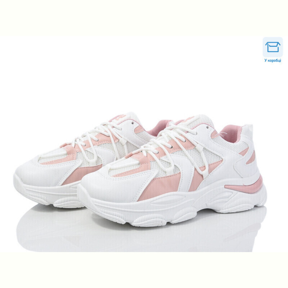 Кроссовки Синдикат взуття M1 white-pink
