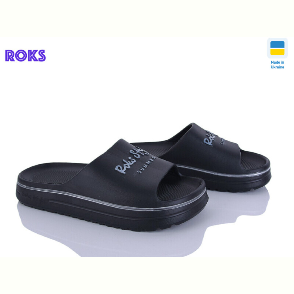 Шлепки Roks 540-010 чорний