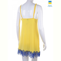 Ночная рубашка Nadia &amp; Natali 8289 yellow-blue