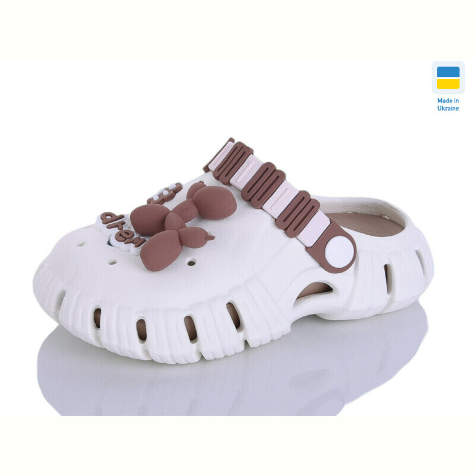 Кроксы Lot Shoes 012 крем-мокко