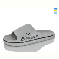 Шлепки M&L  Alex13 B403 сірий