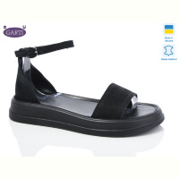 Босоножки Garti 0183 чорний замш