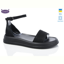 Босоножки Garti 0183 чорний замш