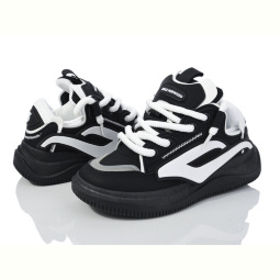 Кроссовки Violeta 136-27 black-white