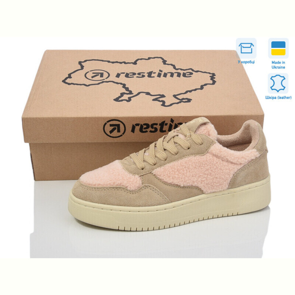 Кроссовки Restime FWZ24280 biege