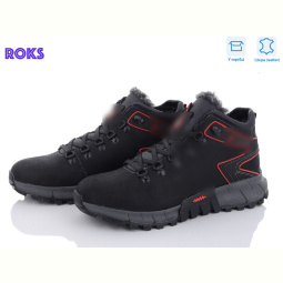 Ботинки Roks 550 чорний-червоний