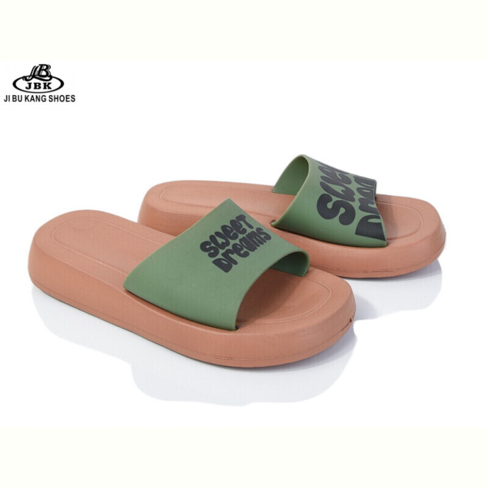 Шлепки Jibukang C6216 khaki