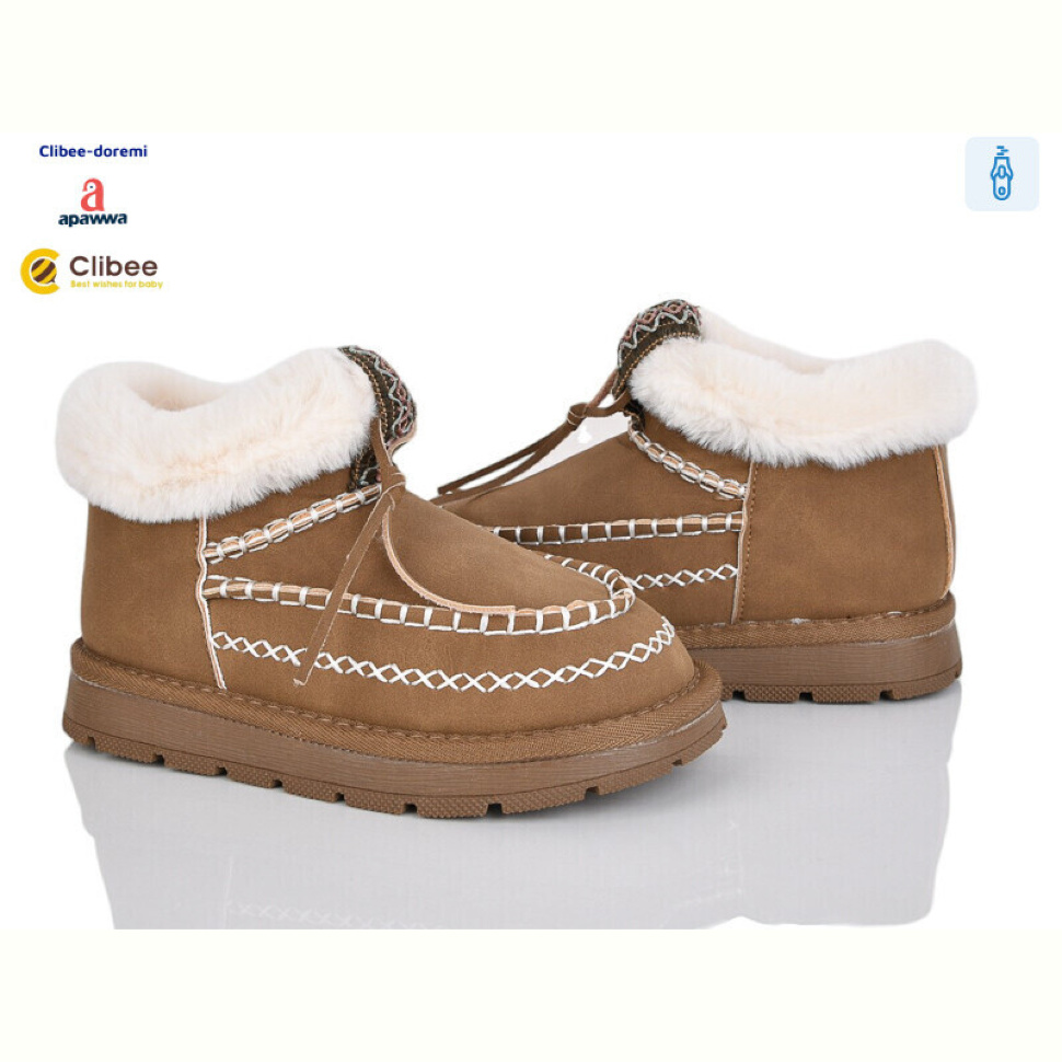 Ботинки Clibee-Doremi E2 brown-khaki Ботинки Clibee-Doremi E2 brown-khaki