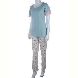 Пижама Obuvok 1484-005 l.blue (04063) ЗНИЖКА