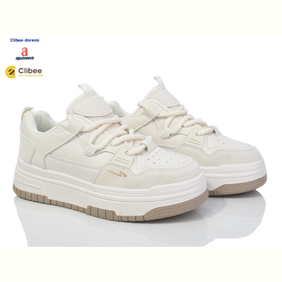 Кроссовки Clibee-Doremi YF497P beige Кроссовки Clibee-Doremi YF497P beige