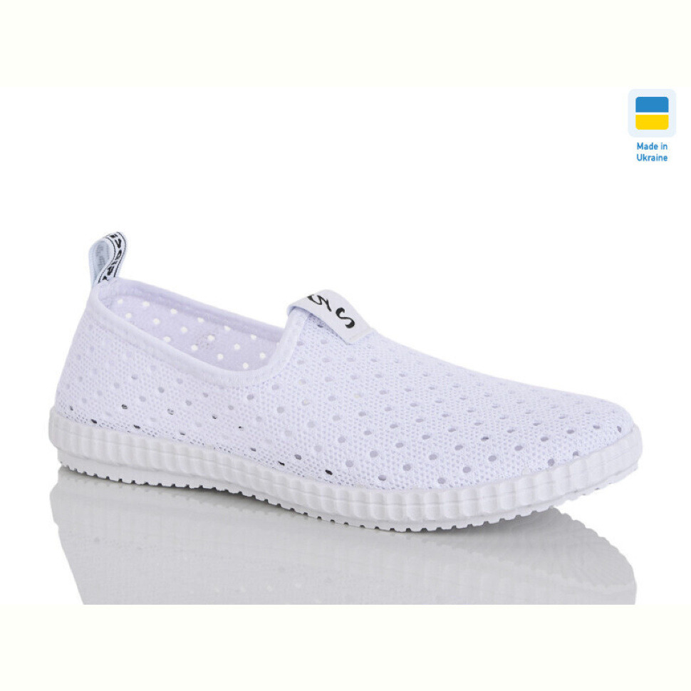 Слипоны DeMur 6526 білий